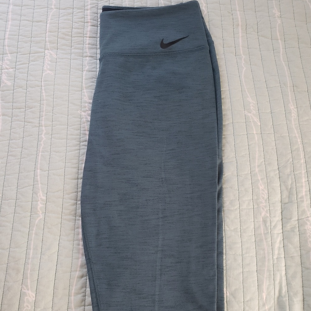Nike Dri Fit Teal Womens Trainer Leggings Sz L